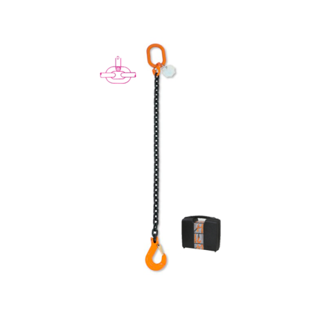 BETA 8091 Lifting Chain Slings 4mxØ6, 1 Section