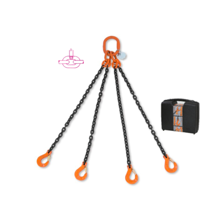 BETA 8094 Lifting Chain Slings 3mxØ10, 4 Sections