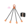 BETA 8094 Lifting Chain Slings 3mxØ10, 4 Sections