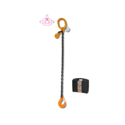 BETA 8096 Lifting Chain Slings 4mxØ8, 1 Section with Clevis Hook