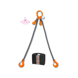Lingas de Corrente 1mxØ8, 2 Secção com Gancho Clevis 8097 BETA