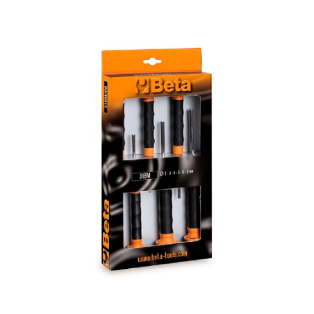 BETA 31BM/D6 Set of 6 Pin Punches with Handles