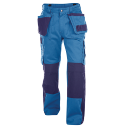 DASSY Seattle Two-Tone Work Trousers n.º 66 +/- 300 g/m² Royal Blue/Navy