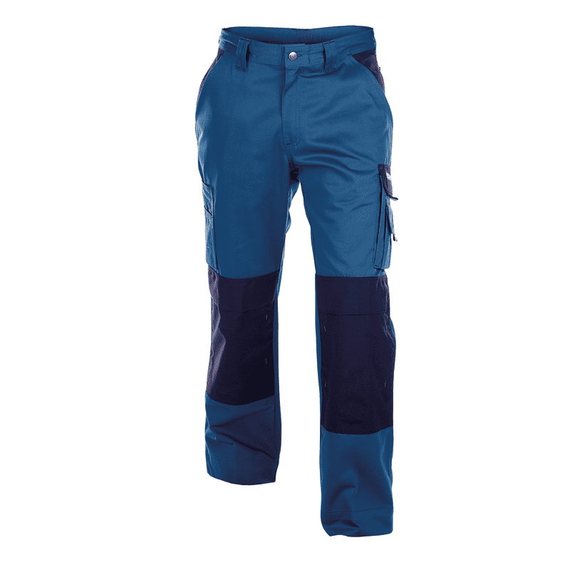 Calças de Trabalho Boston Bicolor n.º 50 +/- 300 g/m² Azul Real/Azul Marinho DASSY