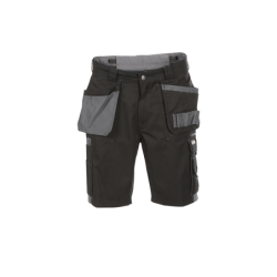 DASSY Monza Two-Tone Work Shorts n.º 48 +/- 245 g/m² Black/Grey
