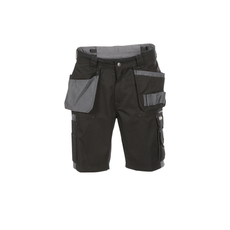 DASSY Monza Two-Tone Work Shorts n.º 56 +/- 245 g/m² Black/Grey