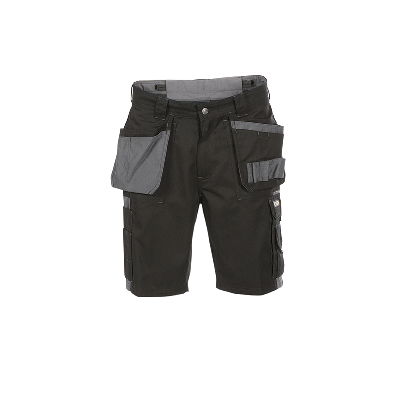 DASSY Monza Two-Tone Work Shorts n.º 60 +/- 245 g/m² Black/Grey DASSY Monza Two-Tone Work Shorts n.º 60 +/- 245 g/m² Black/Grey