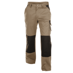 Calças de Trabalho Boston Bicolor n.º 42 +/- 245 g/m² Bege/Preto DASSY