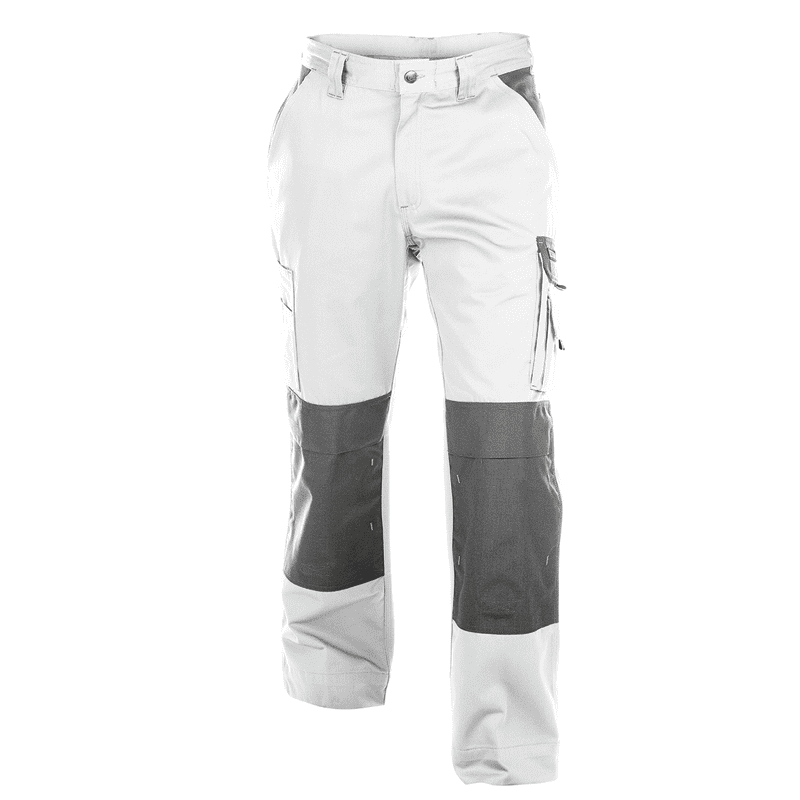 DASSY Boston Two-Tone Work Trousers n.º 54 +/- 245 g/m² White/Grey