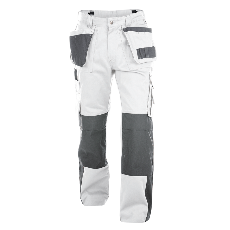 Calças de Trabalho Seattle Bicolor n.º 48 Plus +/- 245 g/m² Branco/Cinzento DASSY Calças de Trabalho Seattle Bicolor n.º 48 Plus +/- 245 g/m² Branco/Cinzento DASSY