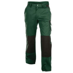 DASSY Boston Two-Tone Work Trousers n.º 52 Minus +/- 245 g/m² Bottle Green/Black