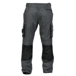 DASSY Nova Work Trousers n.º 42 +/- 250 g/m² Grey/Black