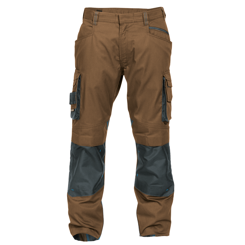 DASSY Nova Work Trousers n.º 46 Plus +/- 250 g/m² Brown/Grey DASSY Nova Work Trousers n.º 46 Plus +/- 250 g/m² Brown/Grey