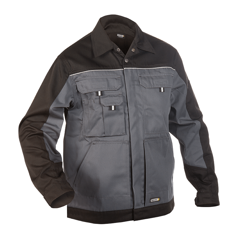DASSY Grey and Black Lugano Jacket Size XL DASSY Grey and Black Lugano Jacket Size XL