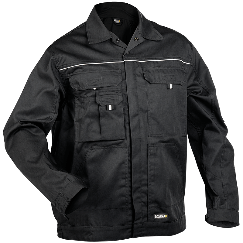 Casaco de Trabalho Nouville 3XL +/- 245 g/m² Preto DASSY Casaco de Trabalho Nouville 3XL +/- 245 g/m² Preto DASSY