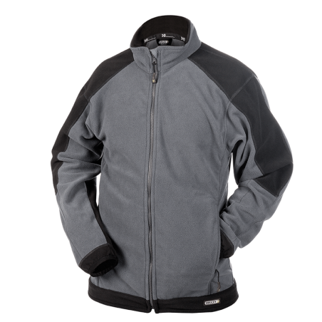 Casaco Polar Bicolor Kazan XS +/- 260 g/m² Cinzento/Preto DASSY