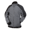 DASSY Kazan Two-Tone Fleece Jacket L +/- 260 g/m² Grey/Black