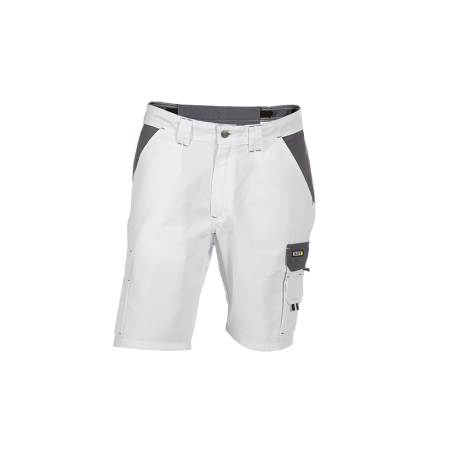 DASSY Roma Two-Tone Work Shorts n.º 44 +/- 245 g/m² White/Grey