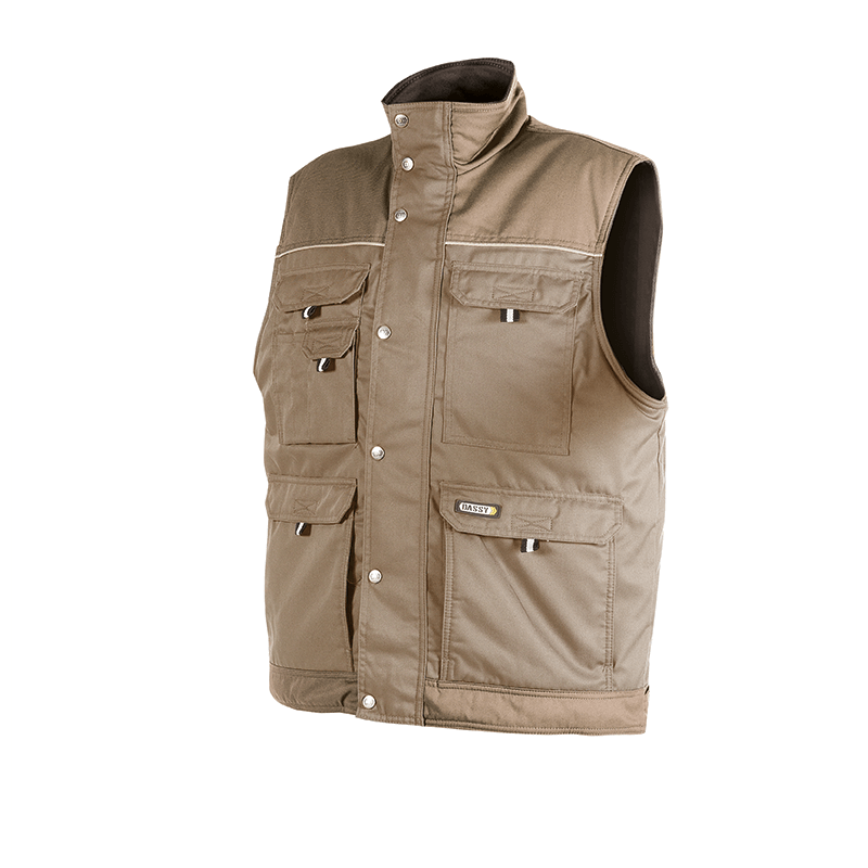 Colete Mons M +/- 245 g/m² Bege DASSY Colete Mons M +/- 245 g/m² Bege DASSY