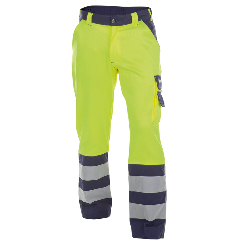 DASSY Lancaster High Visibility Work Trousers n.º 54 +/- 290 g/m² Fluo Yellow/Navy DASSY Lancaster High Visibility Work Trousers n.º 54 +/- 290 g/m² Fluo Yellow/Navy