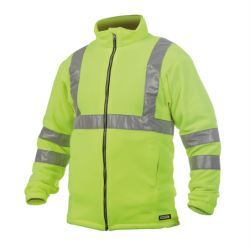 DASSY Kaluga High Visibility Fleece Jacket 2XL +/- 280 g/m² Fluo Yellow