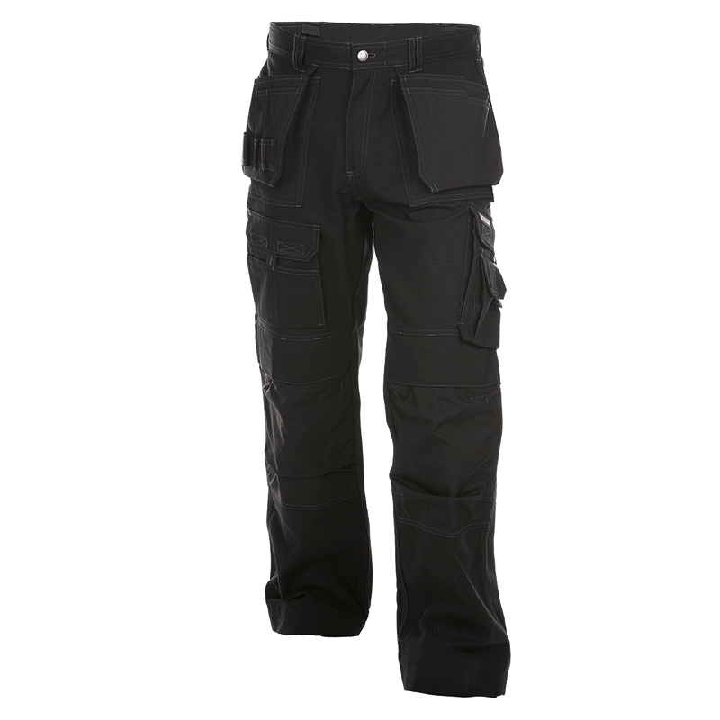 DASSY Texas Canvas Work Trousers n.º 38 +/- 340 g/m² Black DASSY Texas Canvas Work Trousers n.º 38 +/- 340 g/m² Black