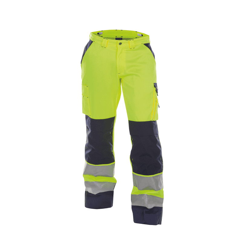 DASSY Buffalo High Visibility Work Trousers n.º 52 Plus +/- 290 g/m² Fluo Yellow/Navy DASSY Buffalo High Visibility Work Trousers n.º 52 Plus +/- 290 g/m² Fluo Yellow/Navy