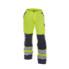 DASSY Buffalo High Visibility Work Trousers n.º 52 Plus +/- 290 g/m² Fluo Yellow/Navy