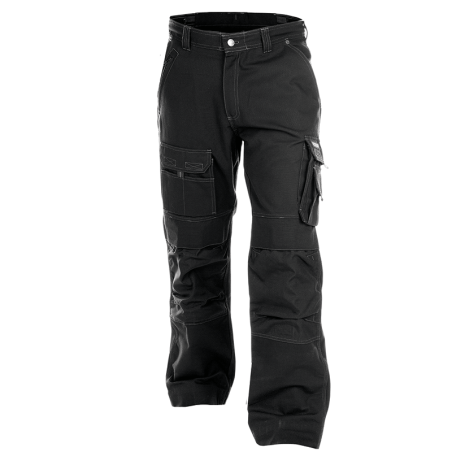 DASSY Jackson Canvas Work Trousers n.º 46 Plus +/- 340 g/m² Black