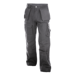 DASSY Texas Canvas Work Trousers n.º 54 Plus +/- 340 g/m² Grey