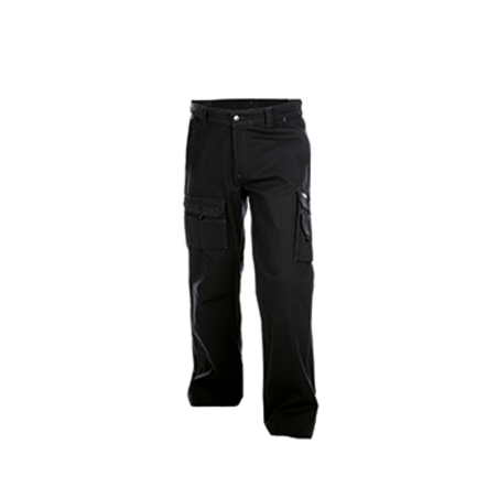 Calças de Trabalho em Lona Kingston n.º 46 +/- 340 g/m² Preto DASSY