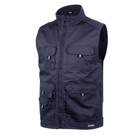 DASSY Avila Sleeveless Work Jacket L +/- 245 g/m² Navy