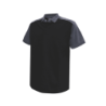 Polo Cesar Bicolor M +/- 220 g/m² Preto/Cinzento DASSY