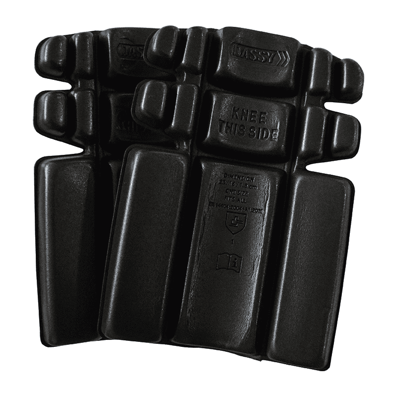 DASSY Cratos Certified Knee Pads Black