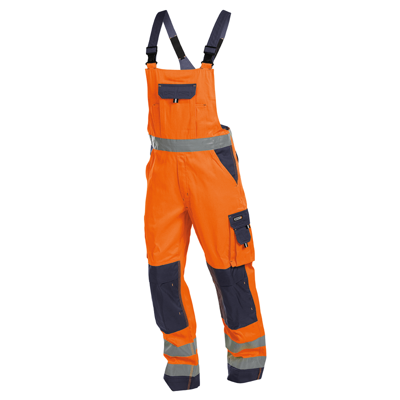 Jardineiras Refletoras Toulouse n.º 52 +/- 290 g/m² Fluo Laranja/Azul Marinho DASSY