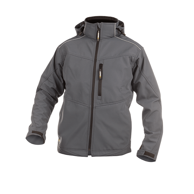 Casaco Softshell Tavira M +/- 280 g/m² Cinzento DASSY Casaco Softshell Tavira M +/- 280 g/m² Cinzento DASSY