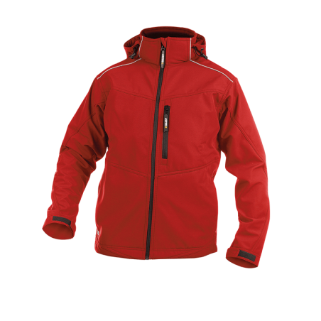 DASSY Tavira Softshell Jacket L +/- 280 g/m² Red