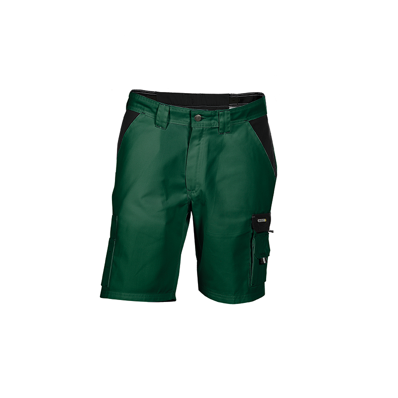 DASSY Roma Two-Tone Work Shorts n.º 38 +/- 245 g/m² Bottle Green/Black DASSY Roma Two-Tone Work Shorts n.º 38 +/- 245 g/m² Bottle Green/Black