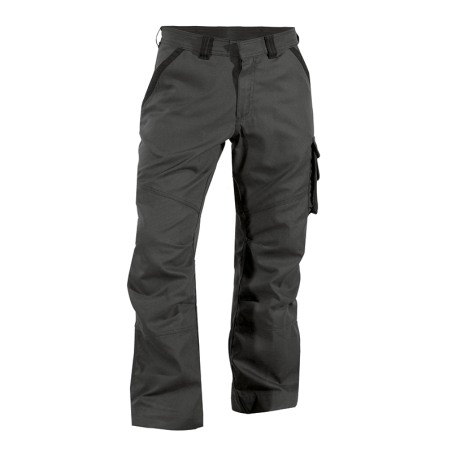 DASSY Stark Canvas Work Trousers n.º 50 +/- 295 g/m² Grey/Black