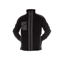 CASACO CROFT 350g PRETO/CINZA M