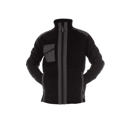 CASACO CROFT 350g PRETO/CINZA M