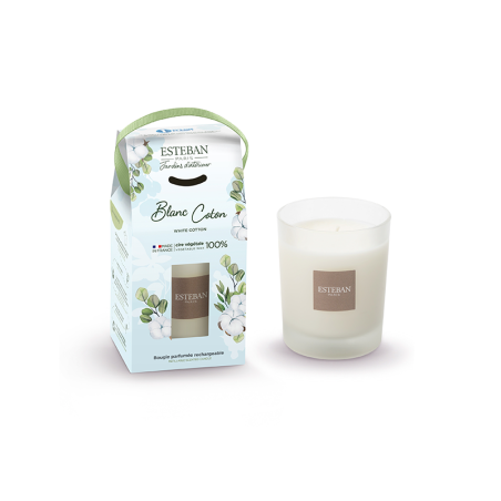 Vela Recargable 180gr Algodón Blanco - Nature Universe