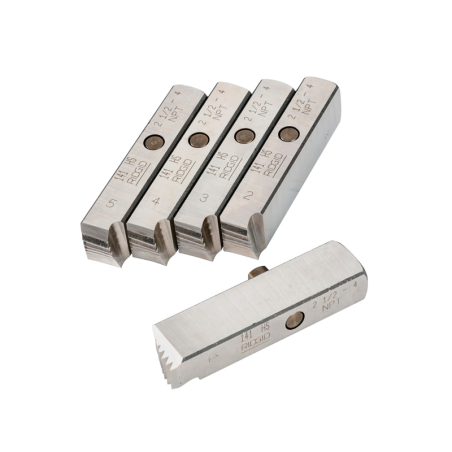 Caçonete Tarraxa de Roquete para Tubo Mod. 141 BSPT Aço Rápido Dir. 2 1/2' a 4' - 11 RIDGID
