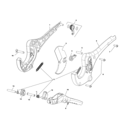 Pino da Lâmina 31003 para RC-1625 RIDGID