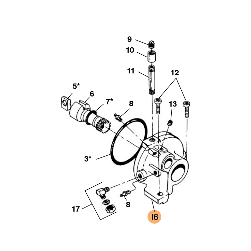 Cuerpo de Bomba 43470 RIDGID Cuerpo de Bomba 43470 RIDGID