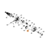 Conjunto de 4 Pinos de Borracha 75032 RIDGID