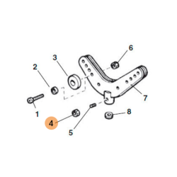 Juego de 5 Tuercas Hexagonales 3/8'- 24 - 40350 RIDGID