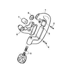 Juego de 10 Tornillos de Rueda de Corte 34360 RIDGID