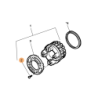 Conjunto de 4 Parafusos  REF:10 - 32 X 1/2' Phillips Cabeça de Plana 38720 RIDGID