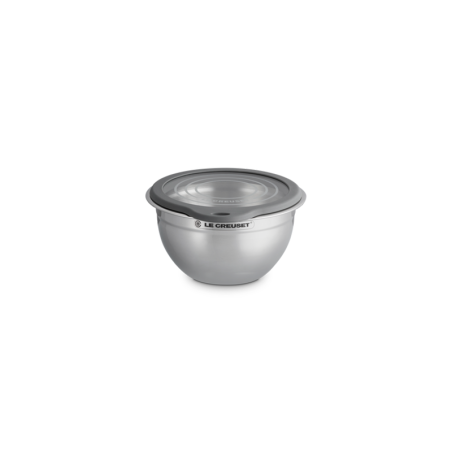Taça Misturadora com Tampa de Vidro 19cm